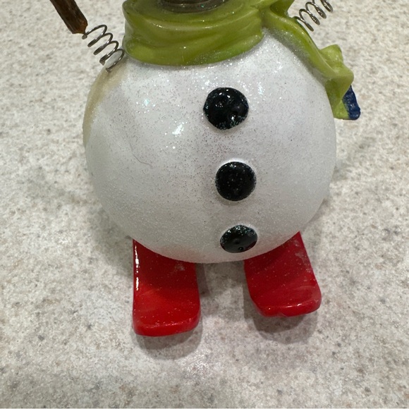 Fritz and Floyd essentials jiggling Christmas snowman - Picture 6 of 11